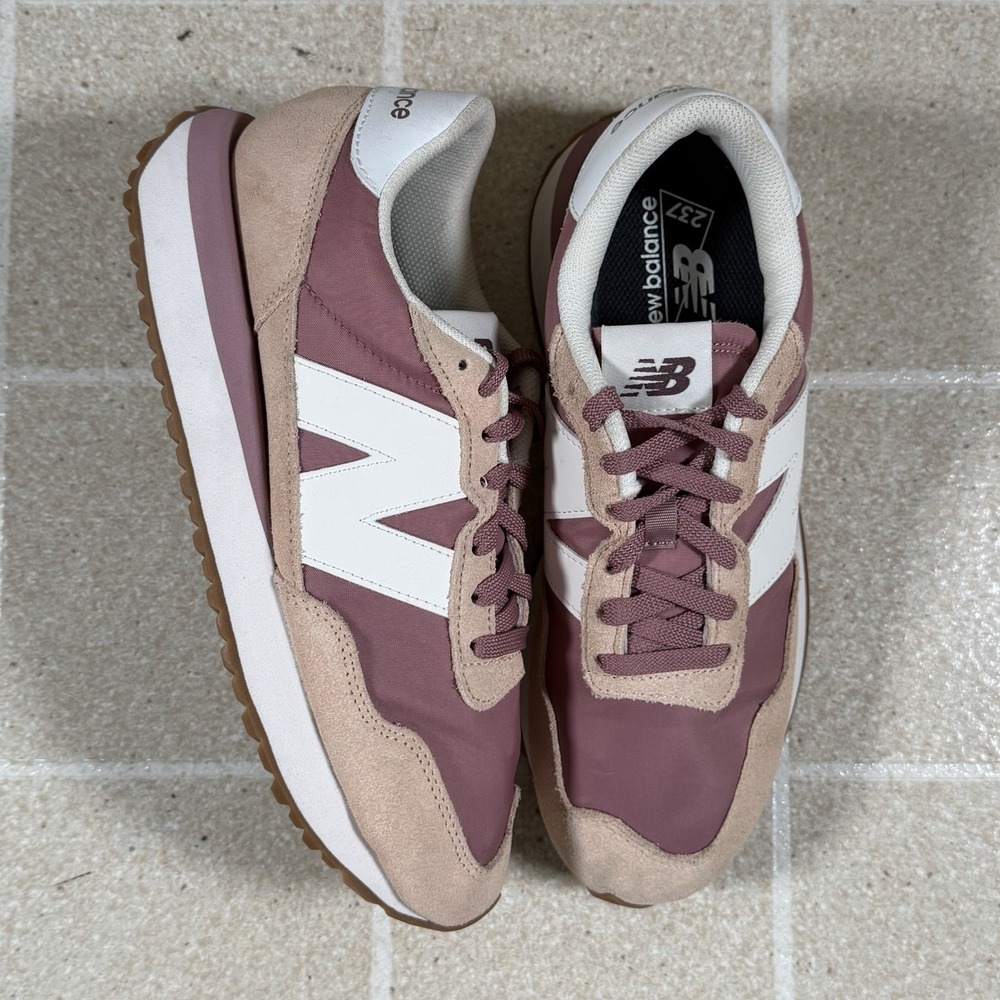 New Balance 237 Men's Size 9 Sneakers Mauve Rose Powder Pink WS237PR
